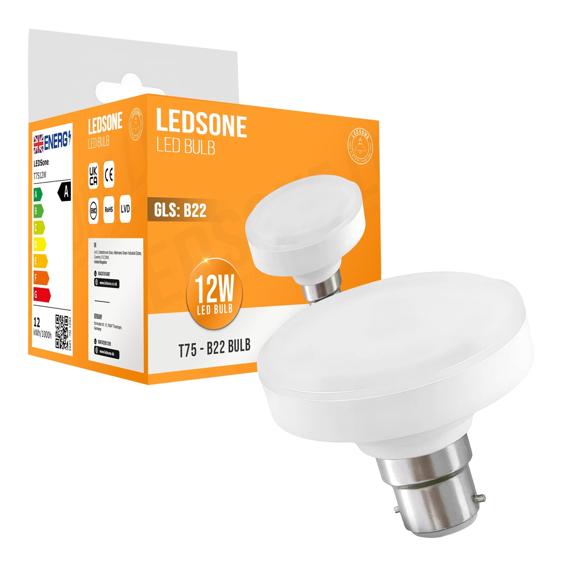gls energy cfl 22w f a95 450lm