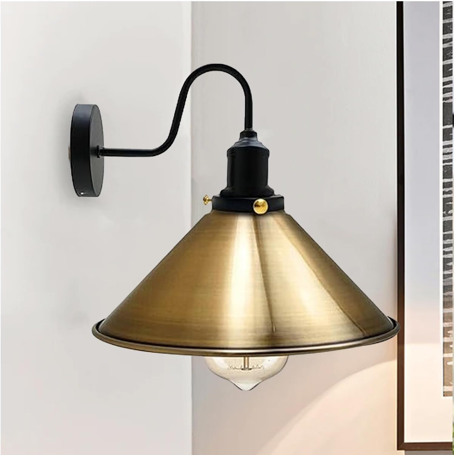 light retro fitting neck wall