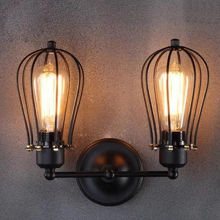 industrial light living wall
