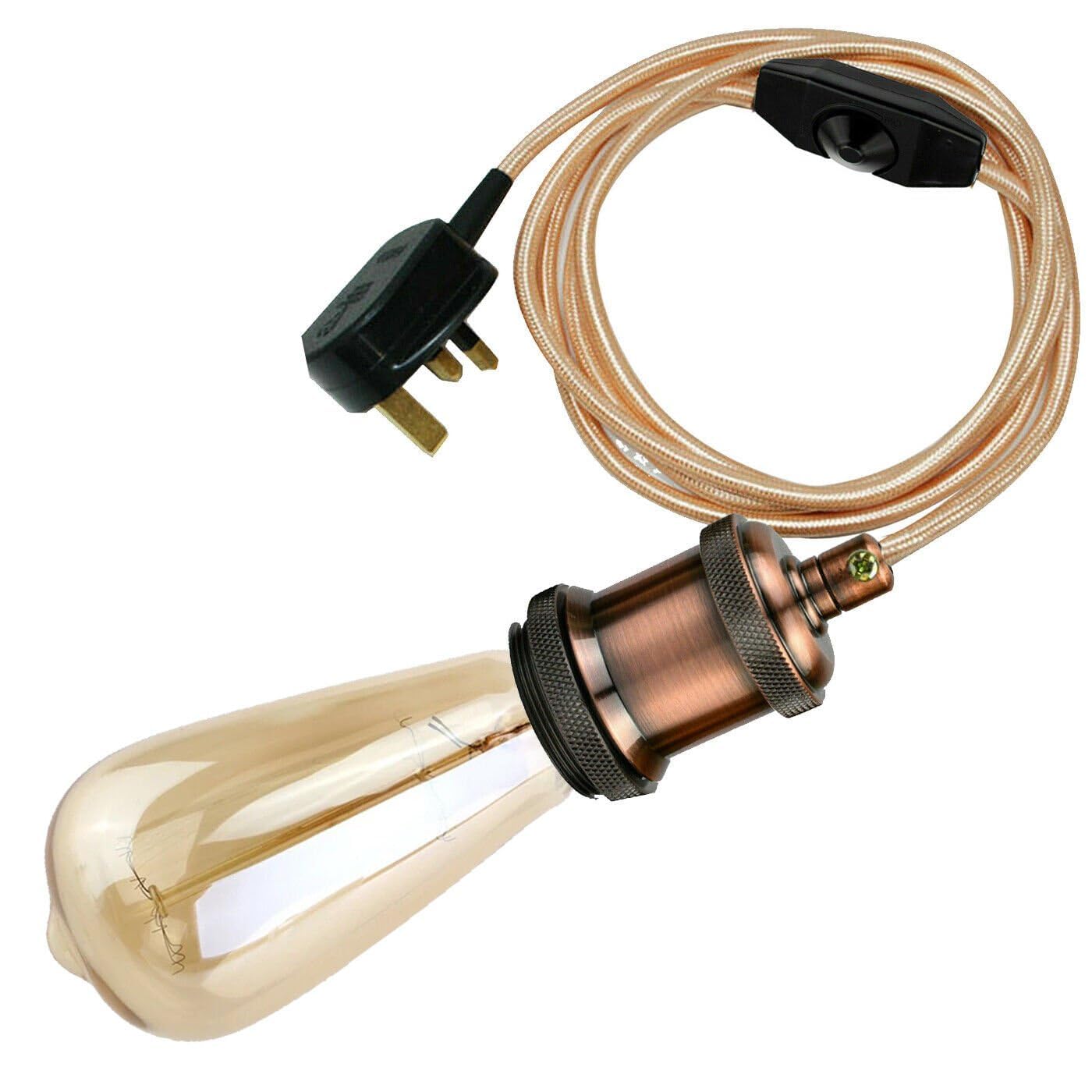 plug light led with pendant