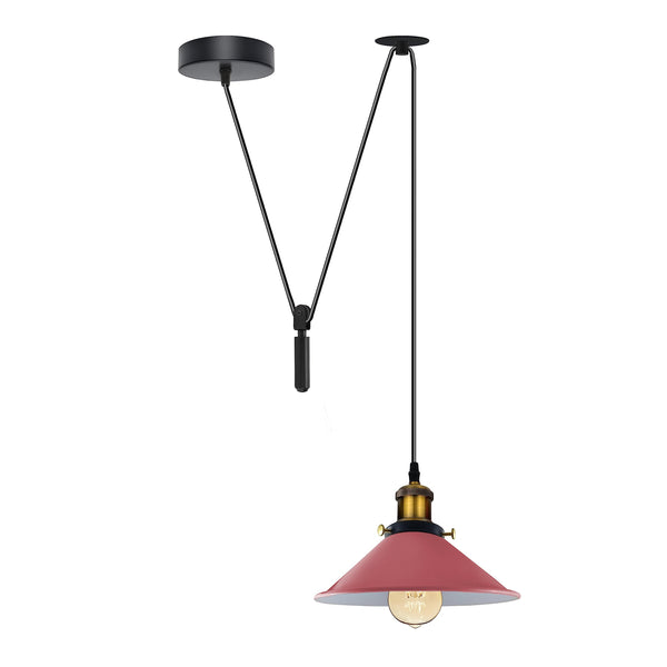 Industrial Retro LED Ceiling Light ~6310 – Pink
