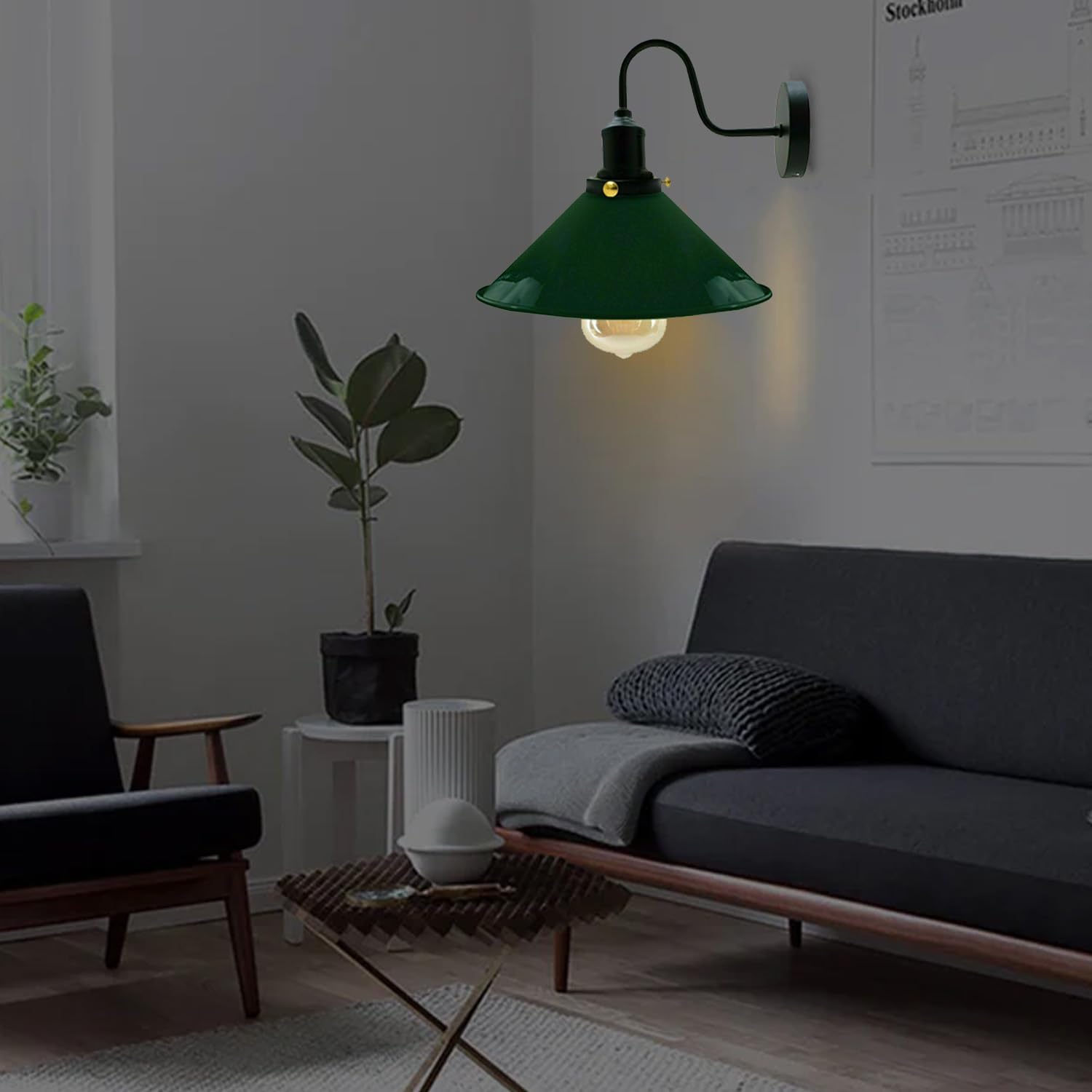 room wall industrial light