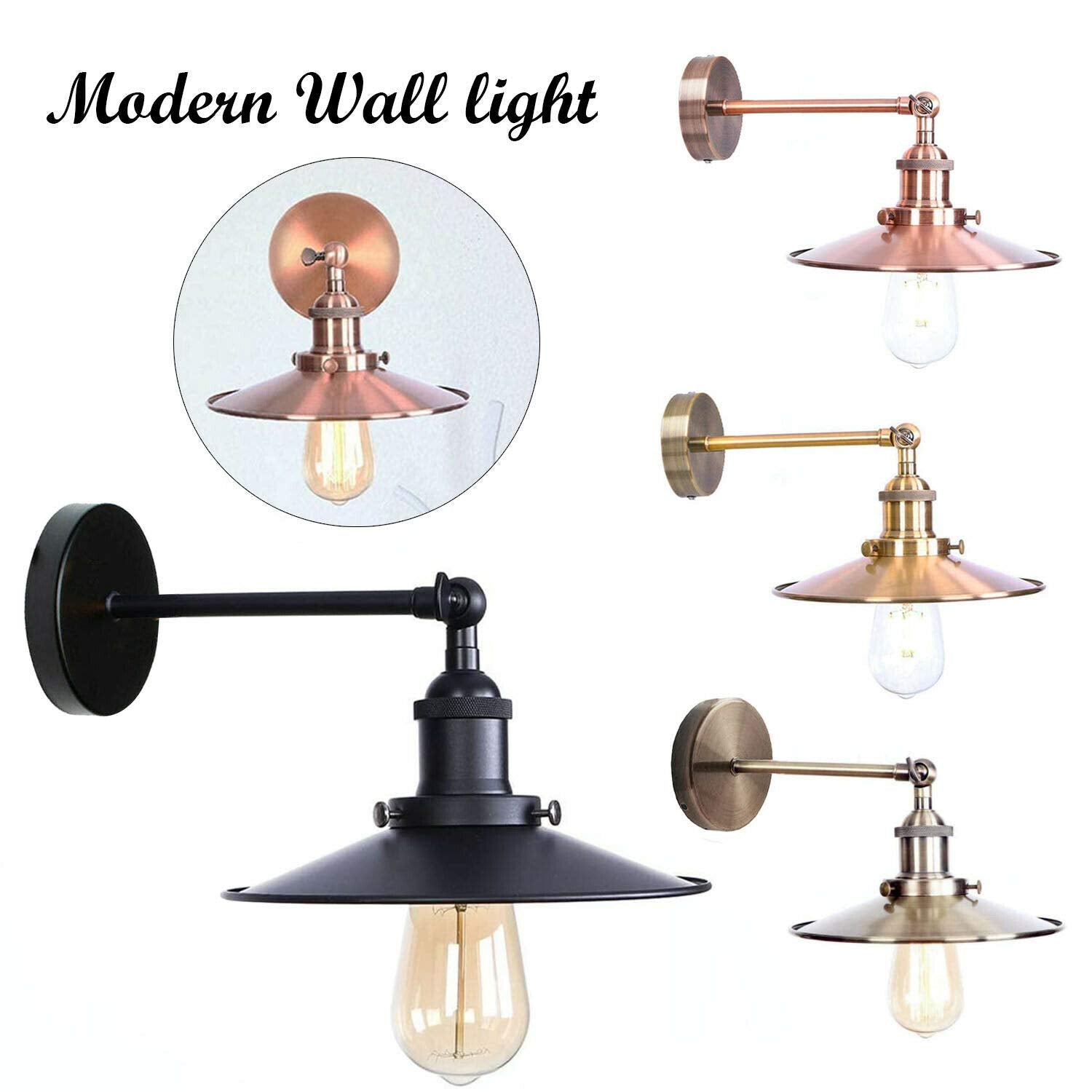 wall flush lights sconces