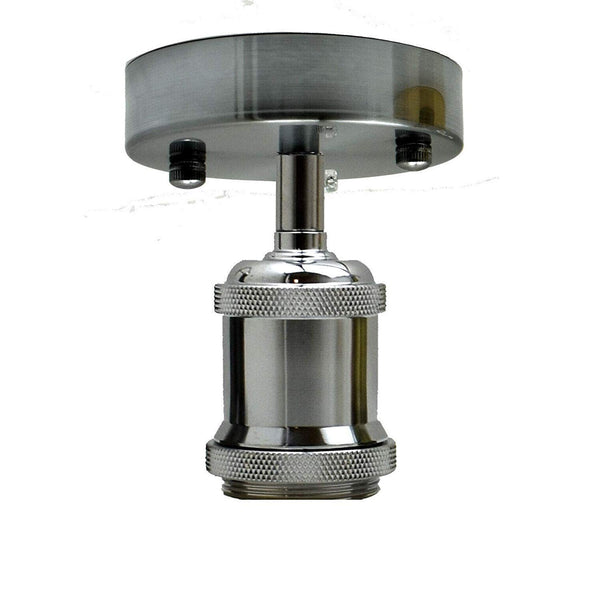Ceiling Flush Mount Light E27 ~6148 – Chrome