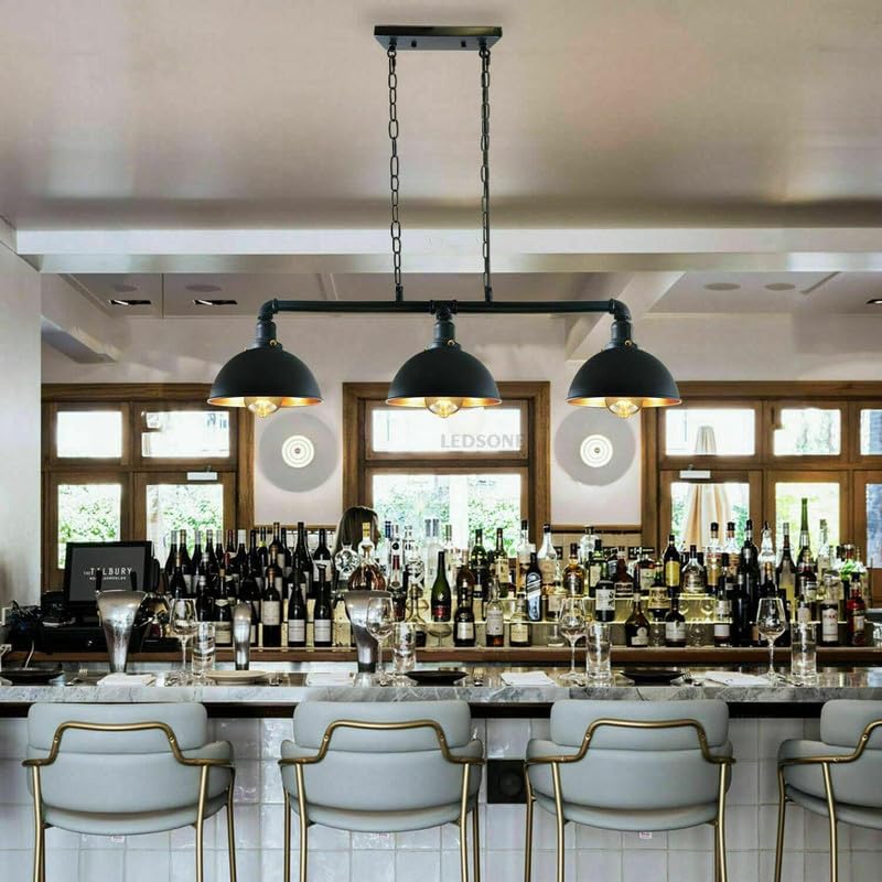 ceiling lighting metal dining