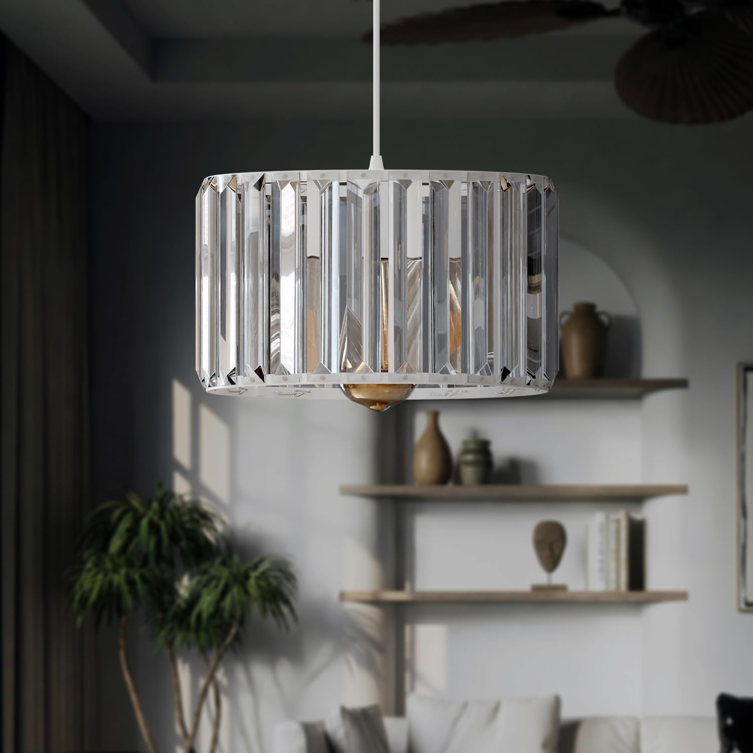 light crystal shade & for