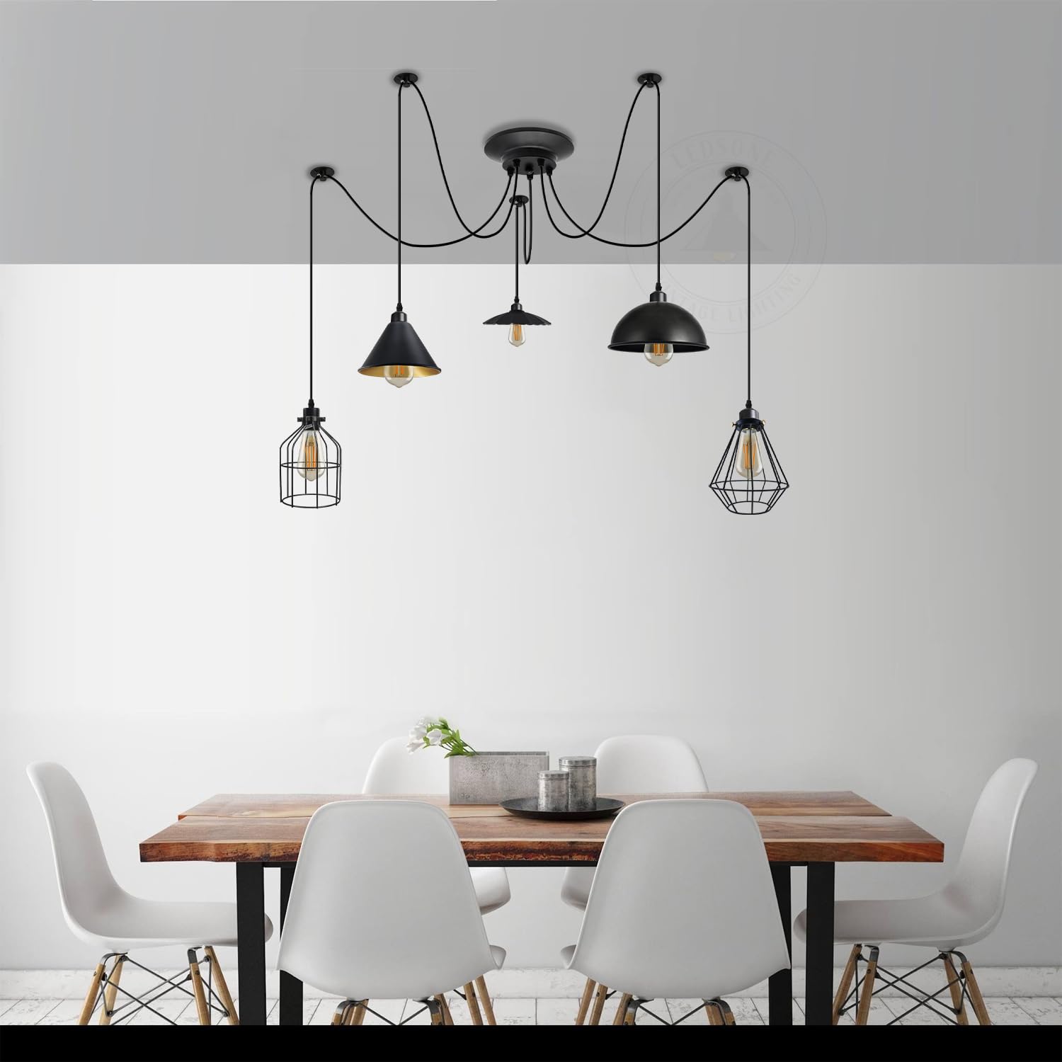 light multi ceiling spider