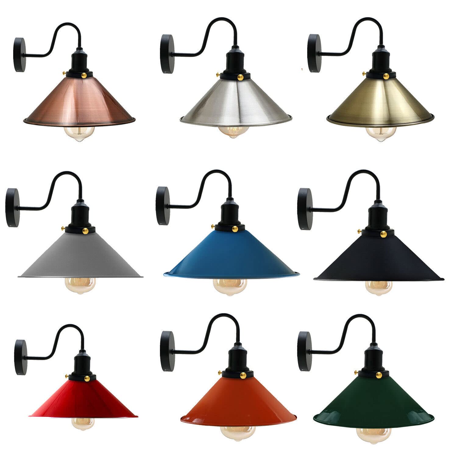 room wall industrial light