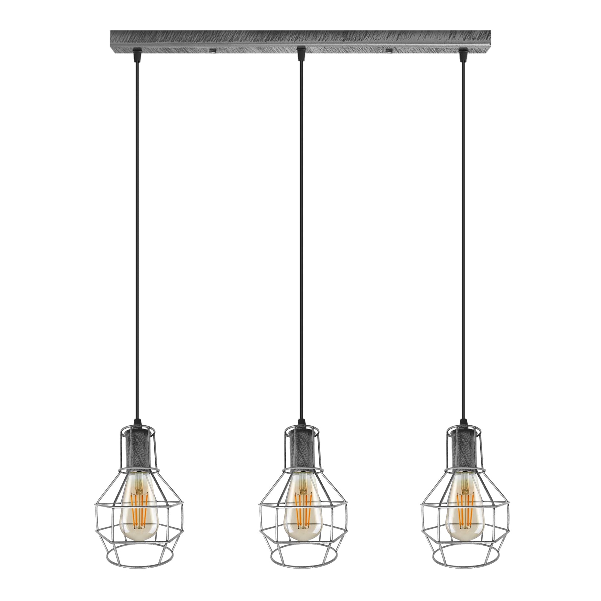vintage industrial pendant chandelier