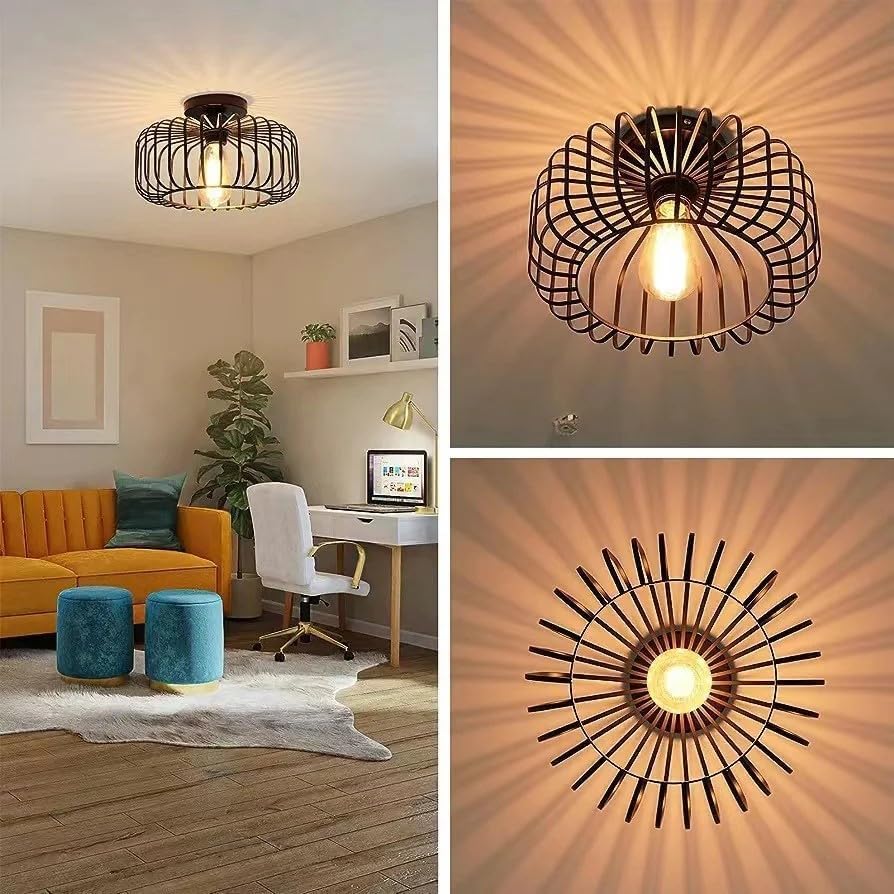 brass set lampshades copper