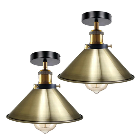 2 Pack Flush Mount Ceiling Light Lighting ~6259