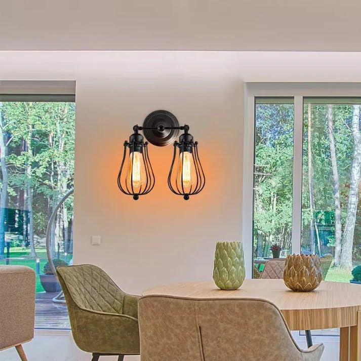 industrial light living wall