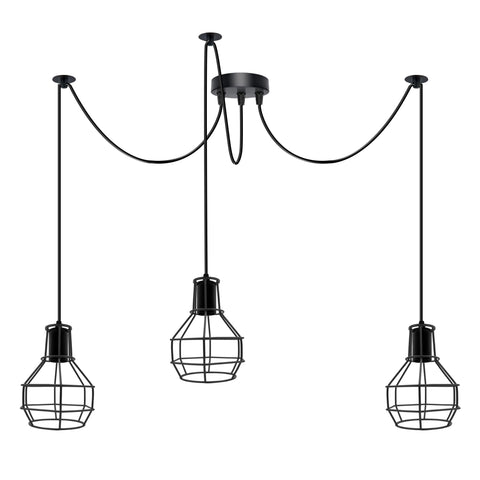 Industrial Spider Light Chandelier Kit ~6437
