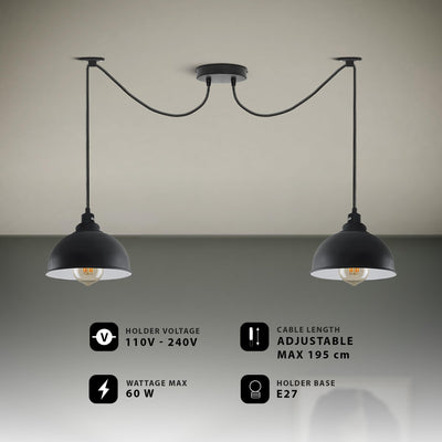 Adjustable Metal Ceiling Pendant Light ~6391