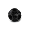 6-weg ¾ inch BSP smeedbaar gietijzer zwart geverfde buisfittingen accessoires~4514