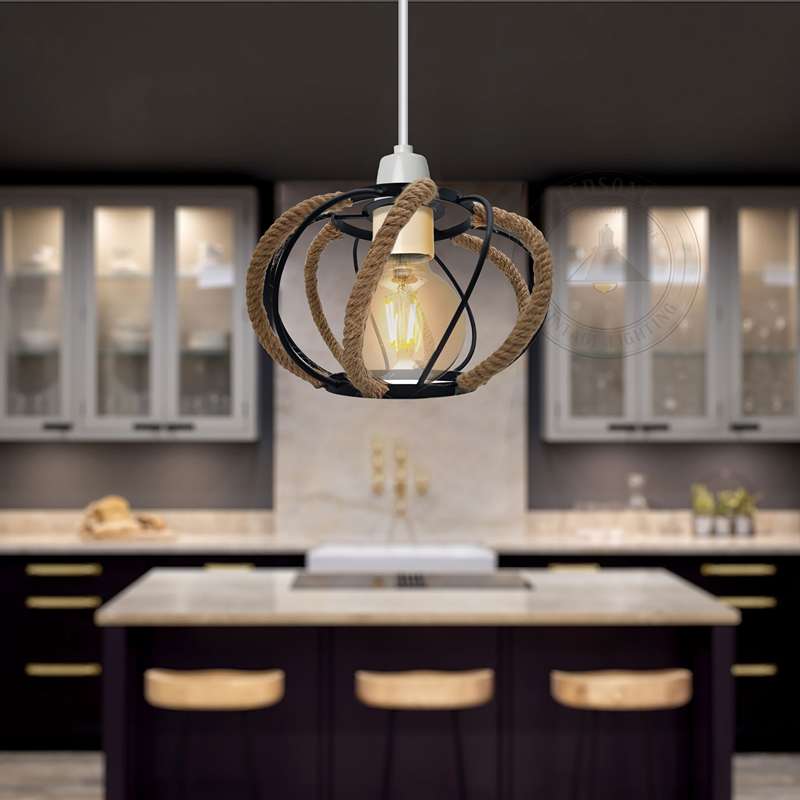 metal lampshade hanging light shade.JPG