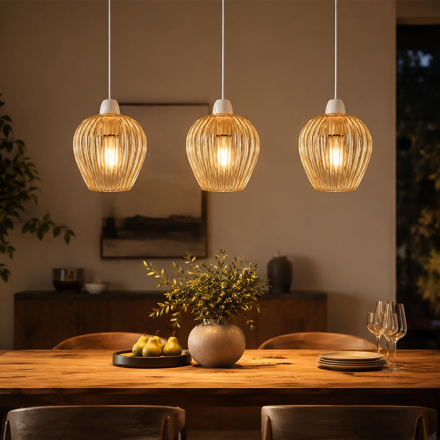 lampshades black retro light