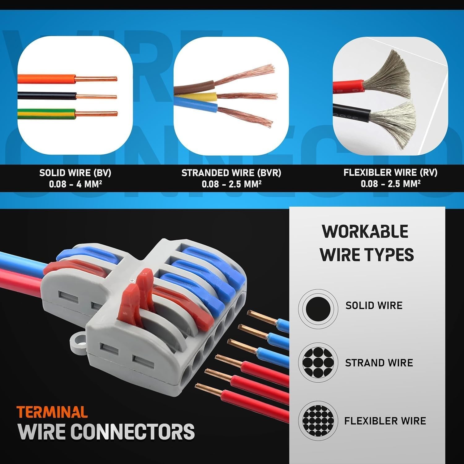 connectors splicing for and