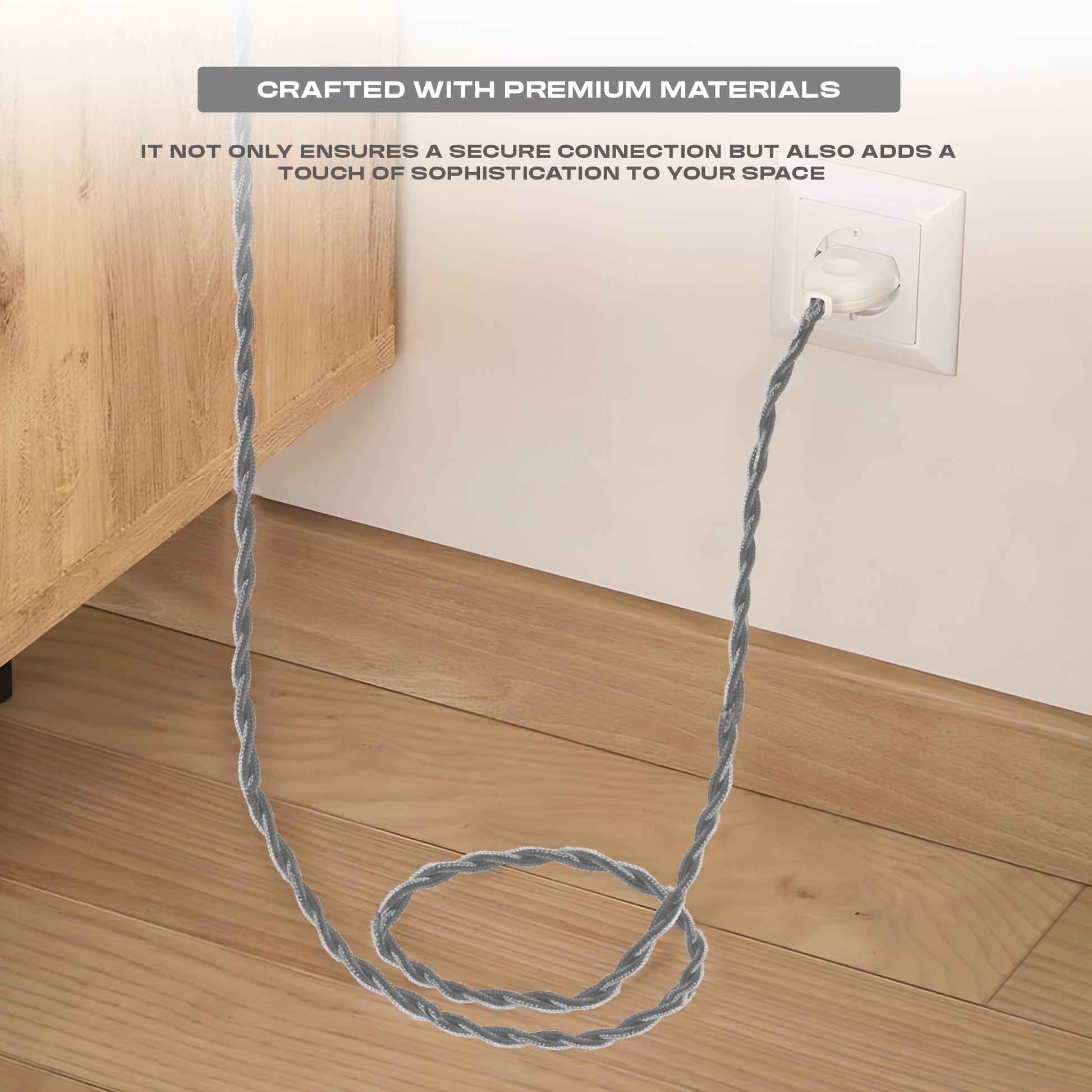 cloth fabric dark cable twiste