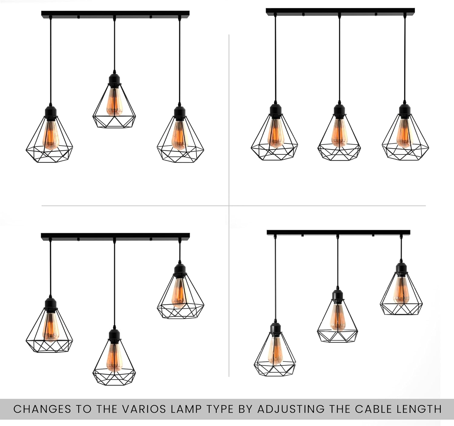 indusrial ceiling pendant light fixture