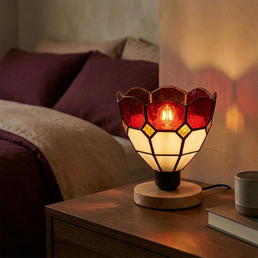 Vintage Style Table Lamp with E27 Bulb Holder
