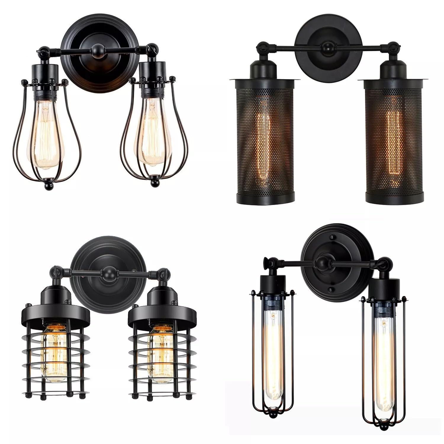 e27 hanging wall plug bulbs