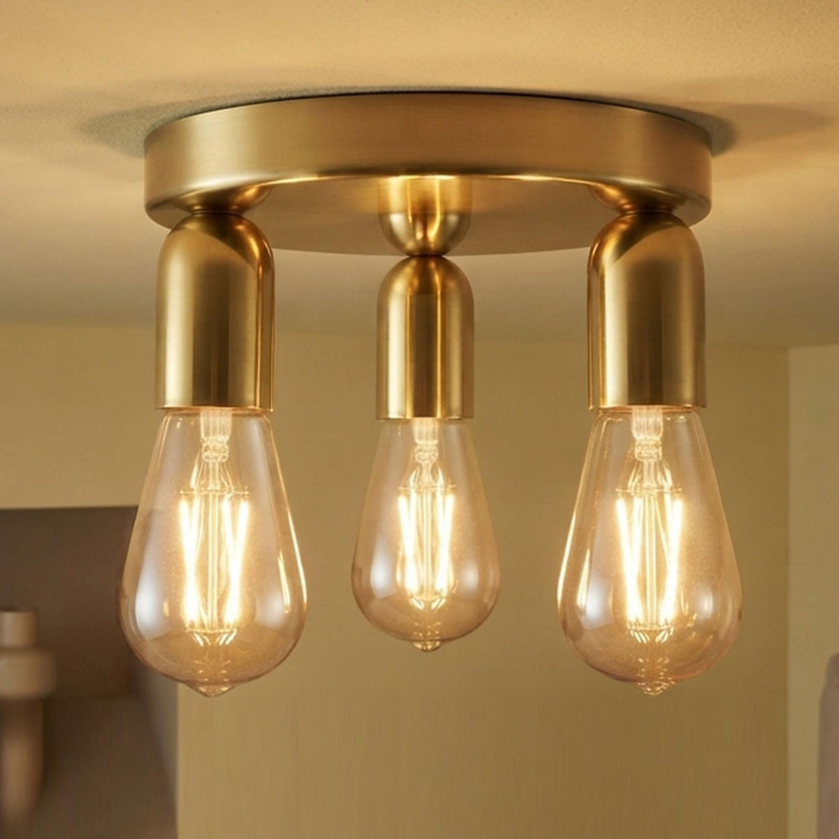 bedroom vintage flush ceiling