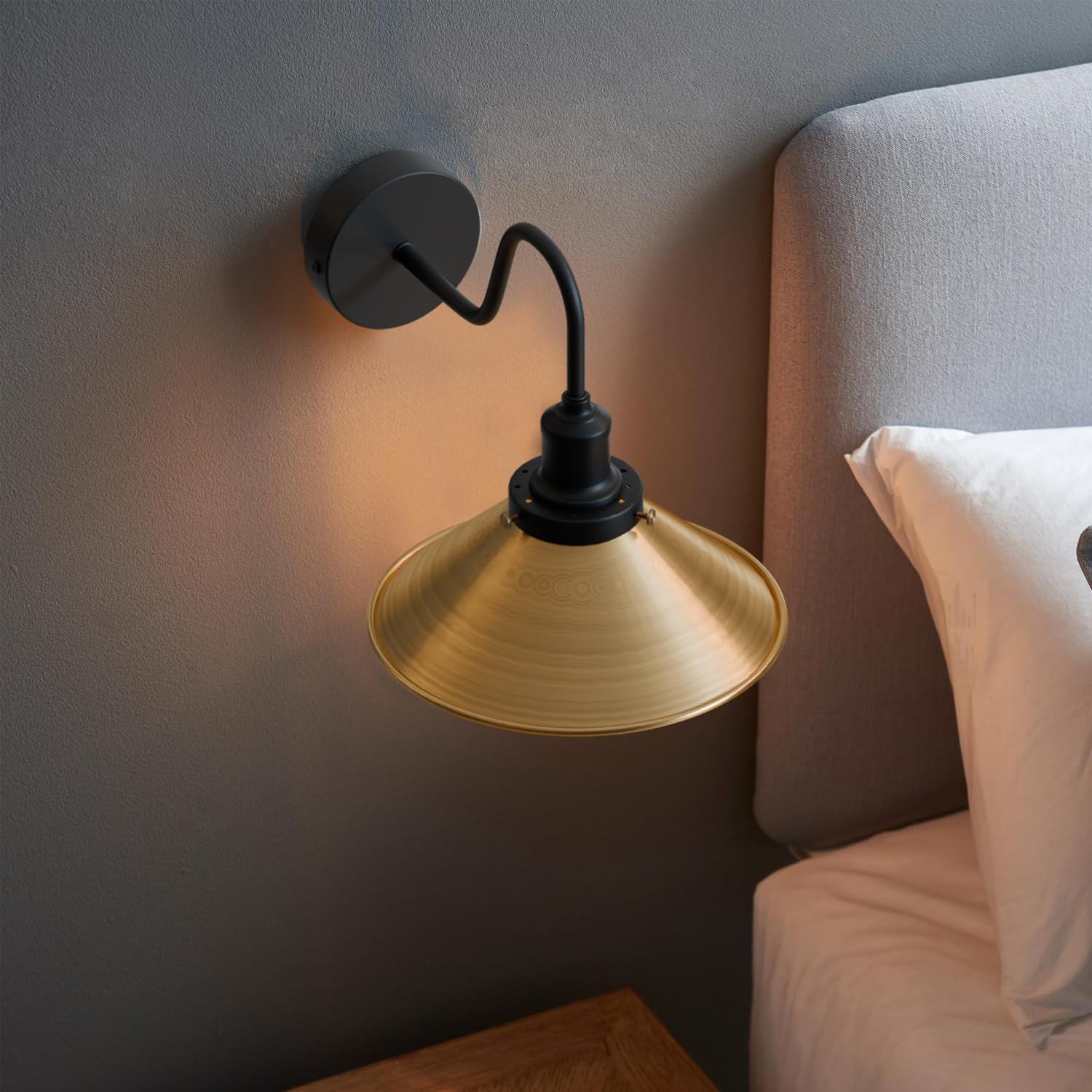 light retro fitting neck wall