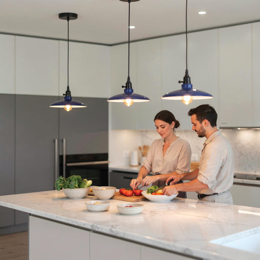 Pendant Light With Inner On Off Switch ~6885
