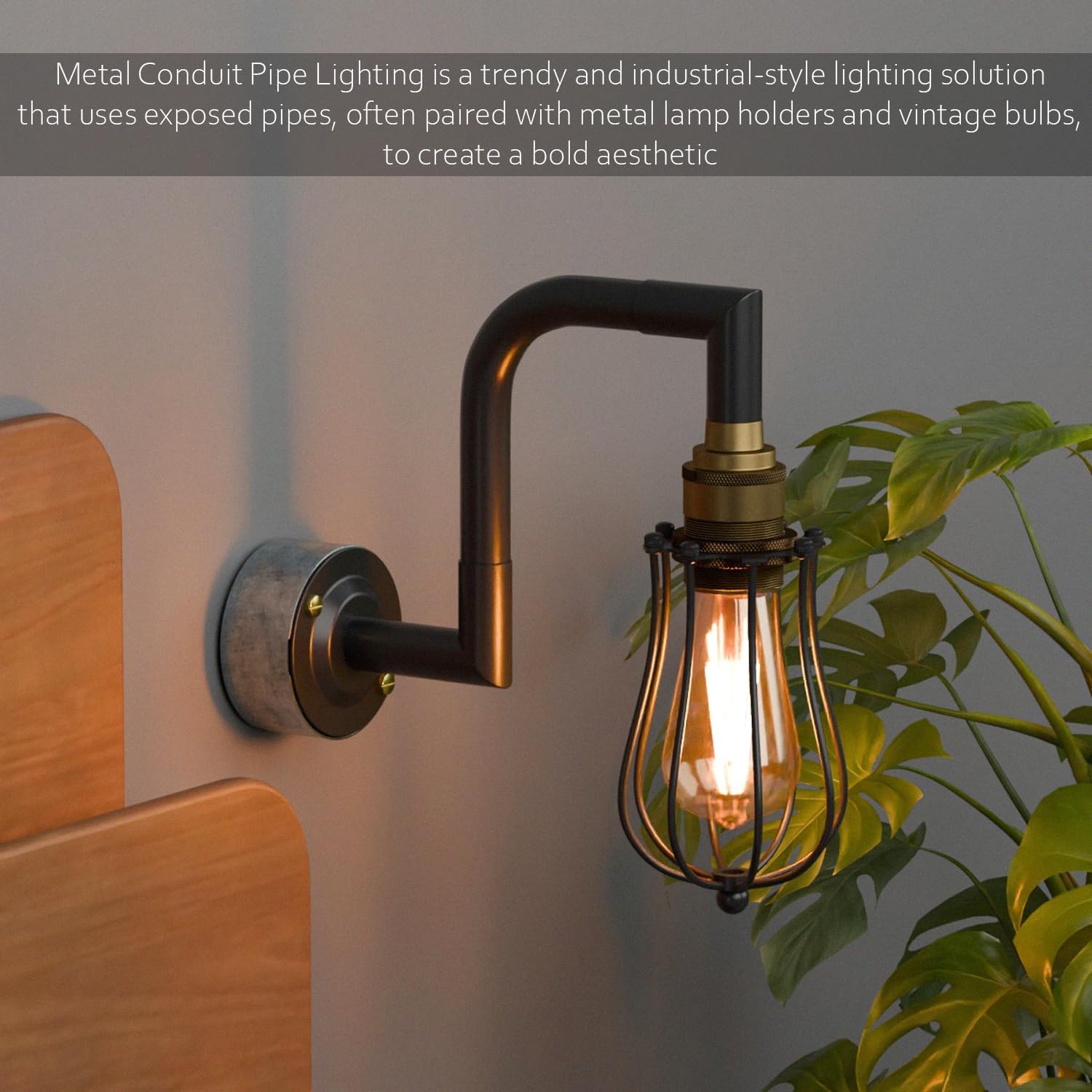 conduit wall mounted lighting