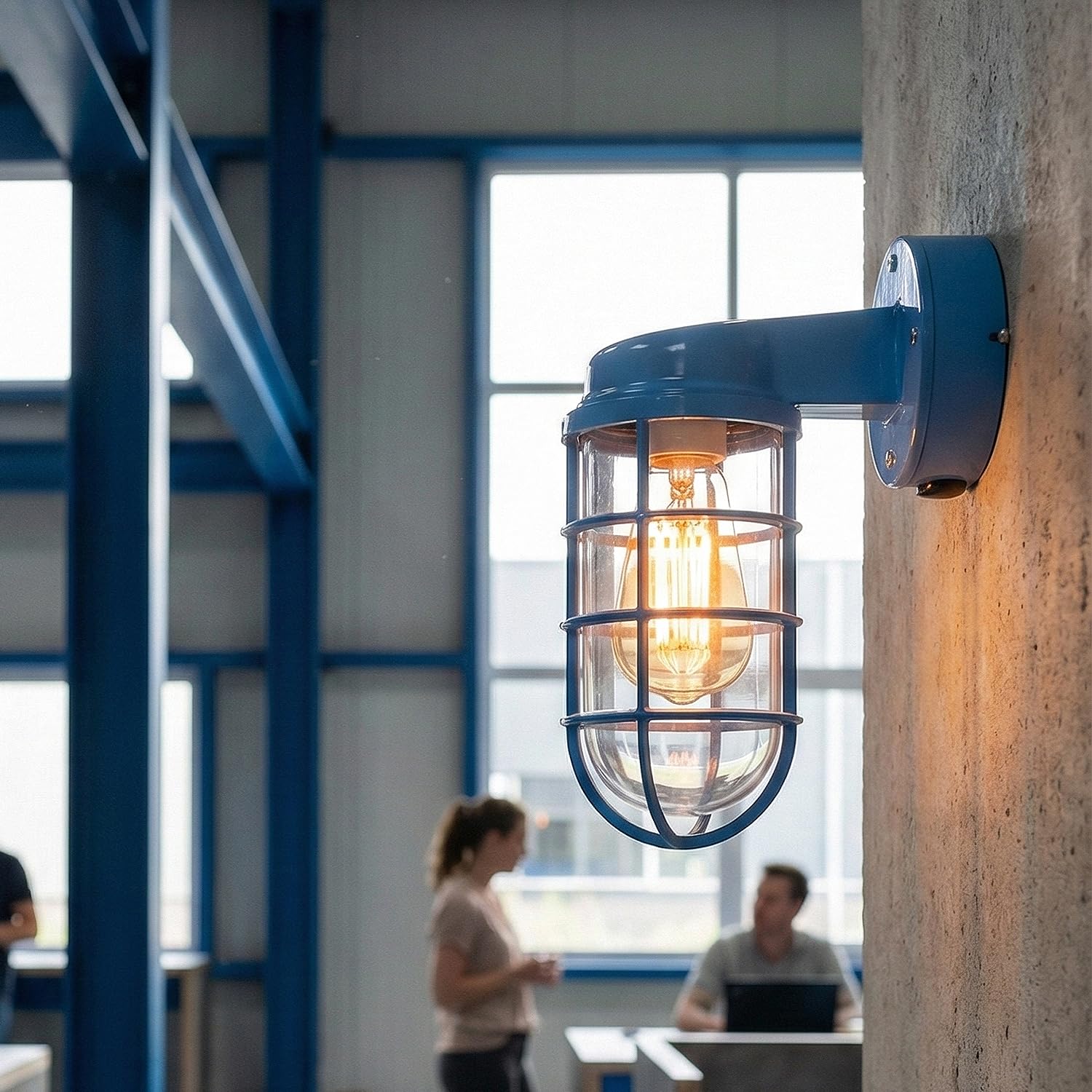 light lighting sconce cage