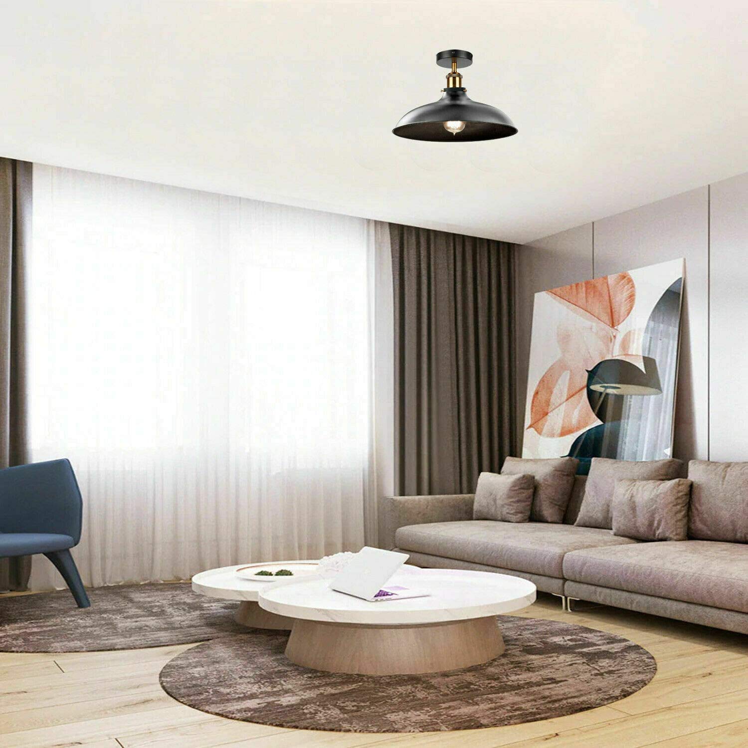 iron ceiling lounge chandelier