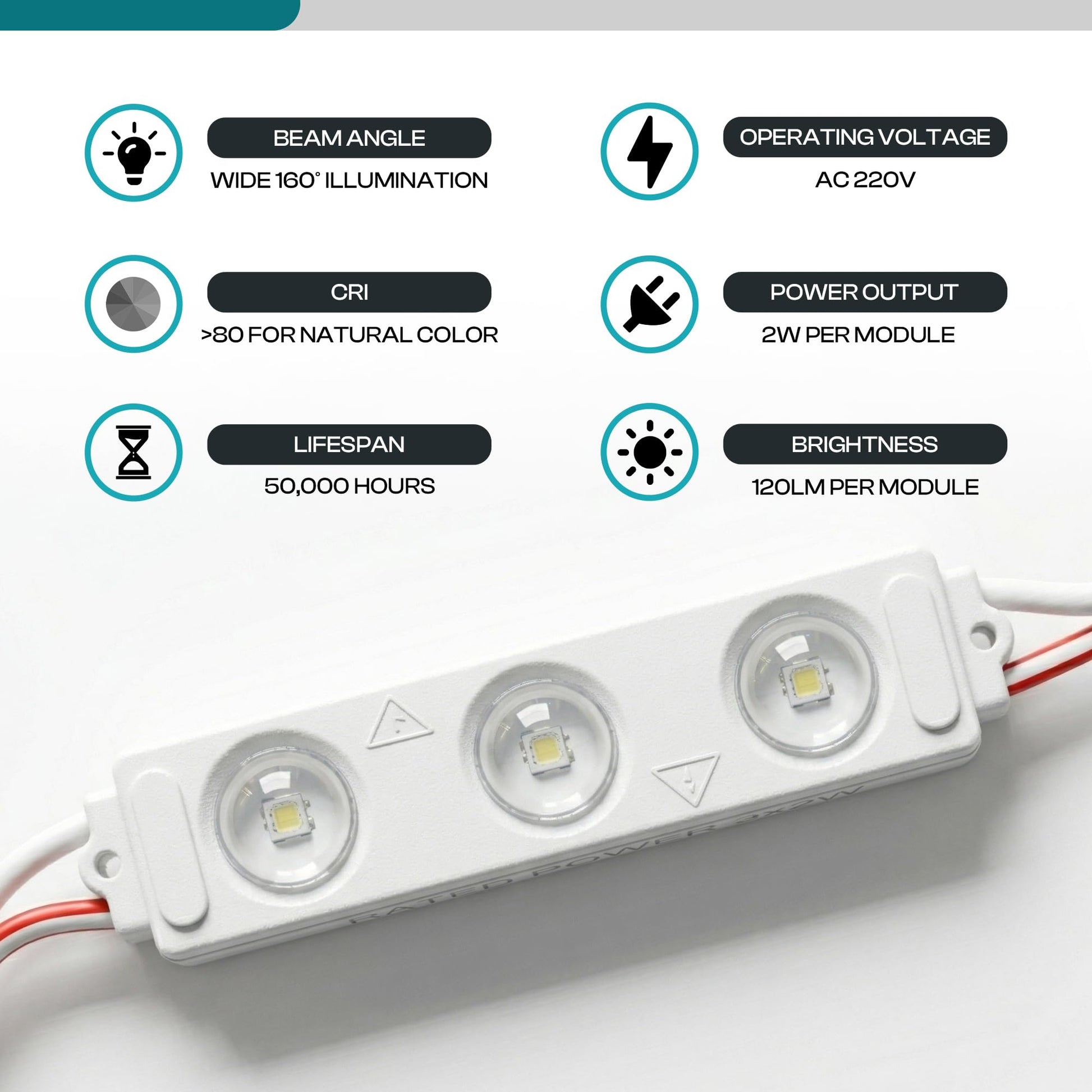 ultra light led module sign