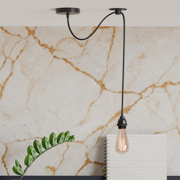 LEDSone Industrial Pendant Light | 2M Adjustable Cable E27 ~6219 – Yes