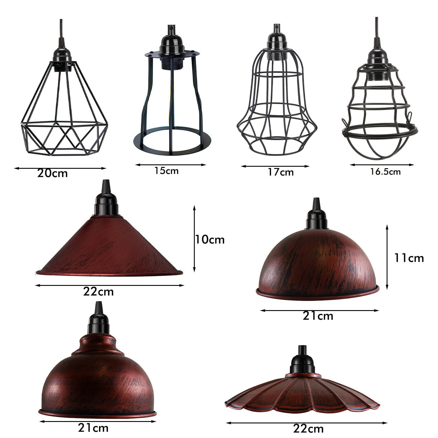 hanging sputnik spider light