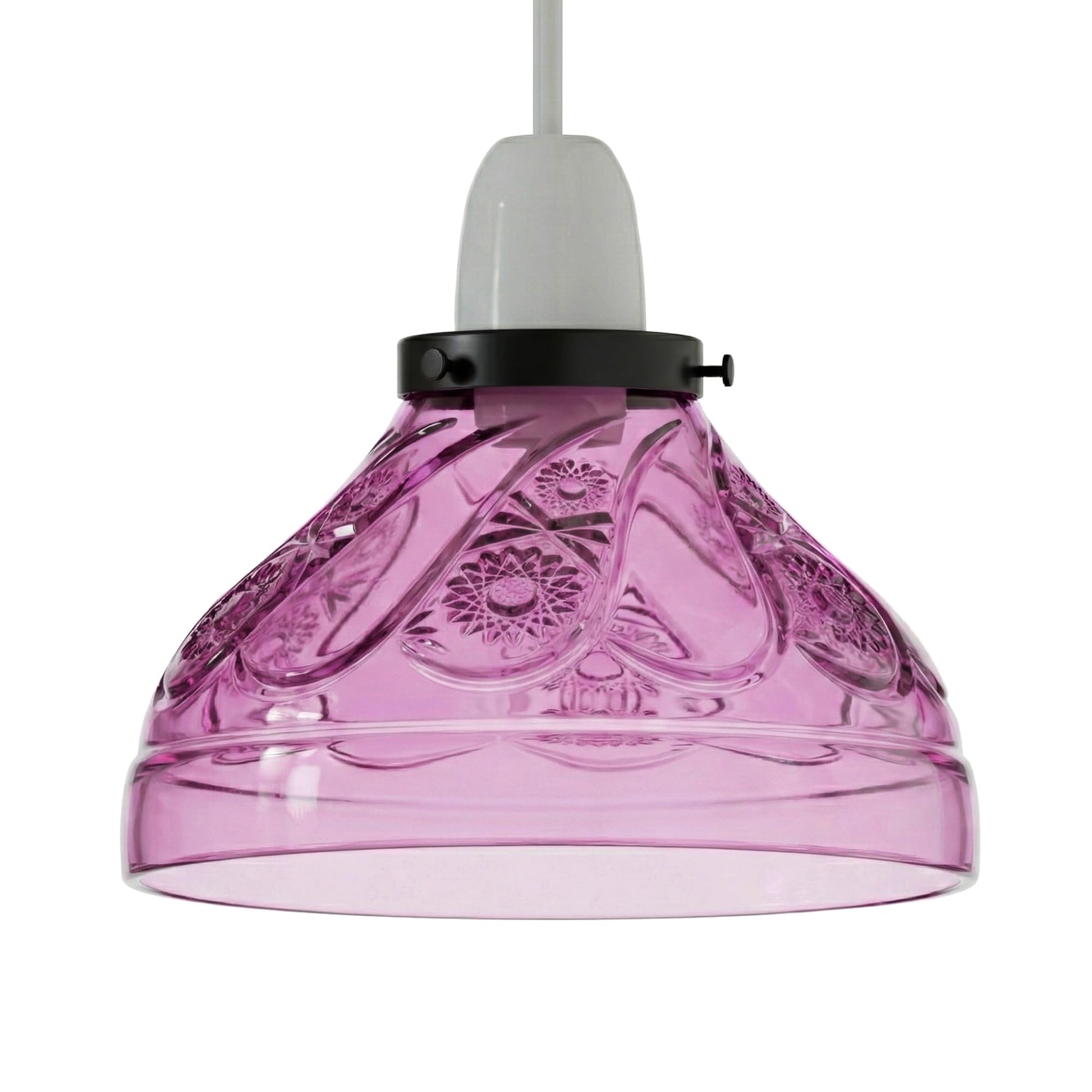 bowl shade frosted pendant