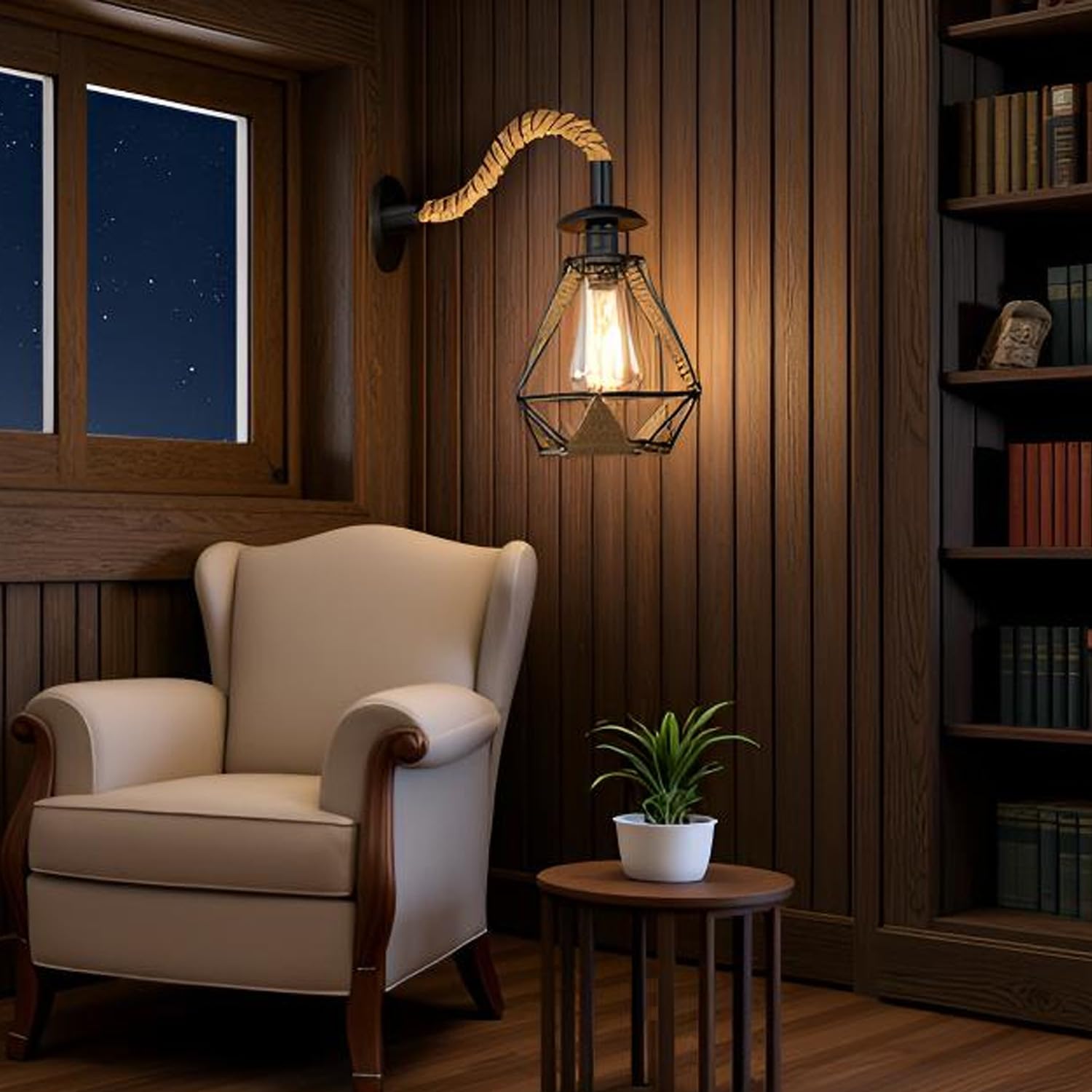 lamp retro with adjustable