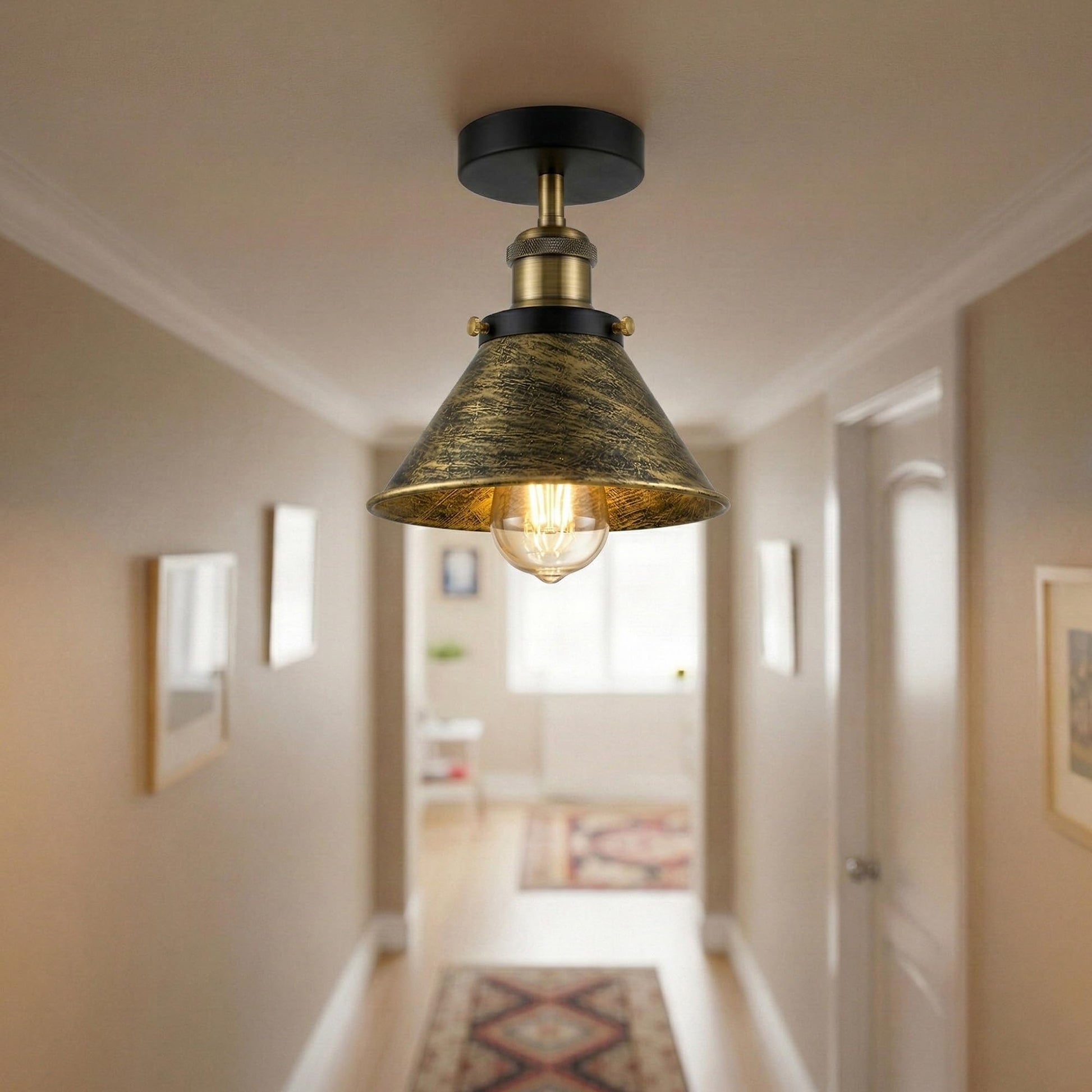 bulb mount saving ceiling