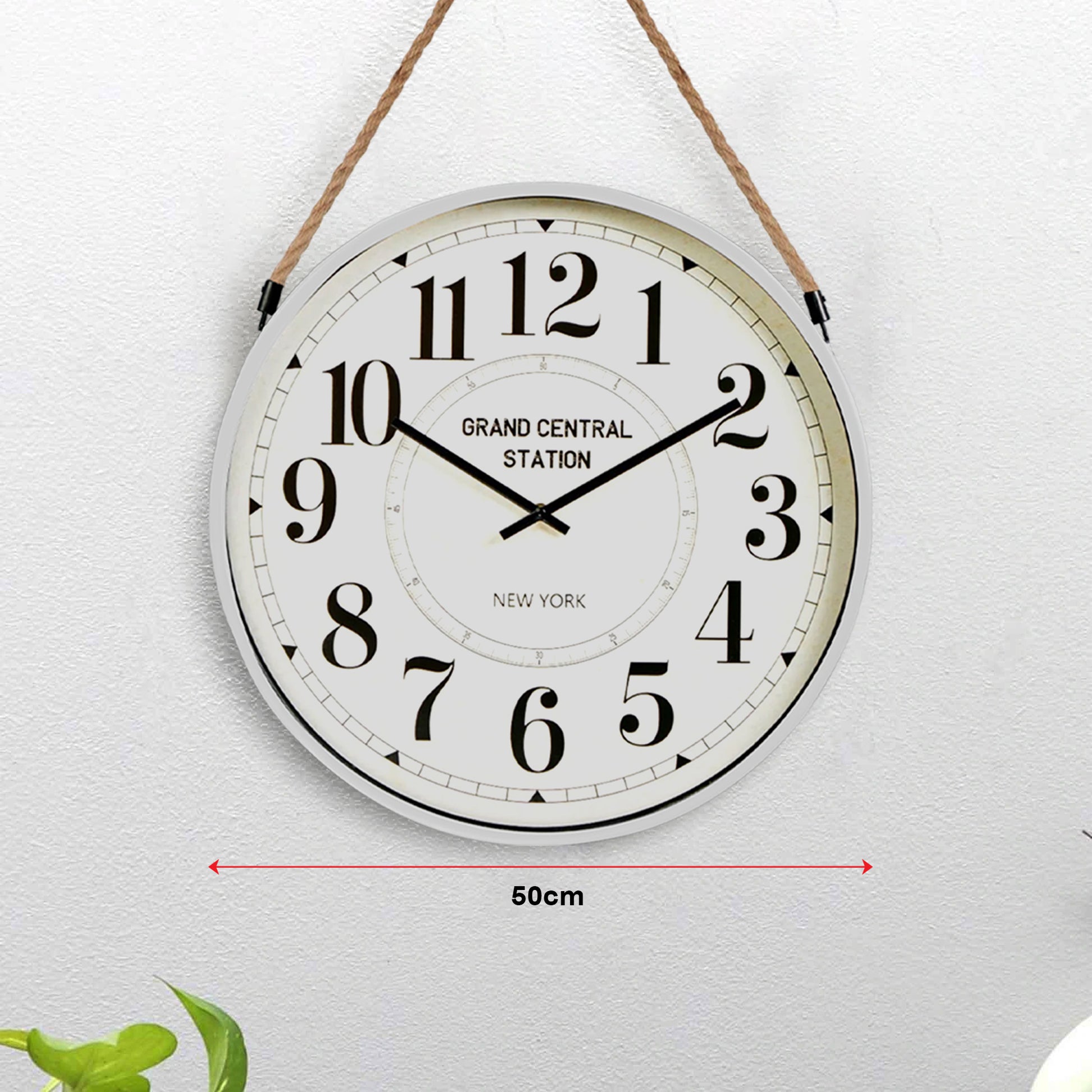 Hanging Rope Wall Clock
