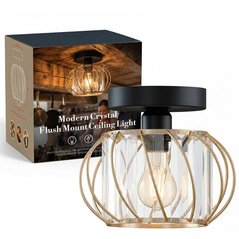 Mini Crystal Semi Flush Light W18CM ~6529