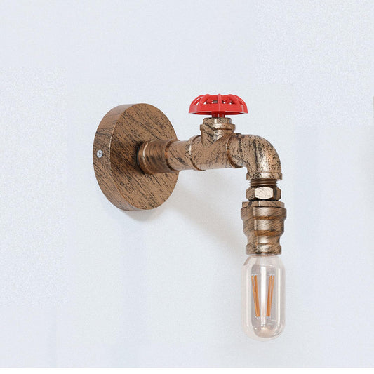 lamp indoor red water pipe