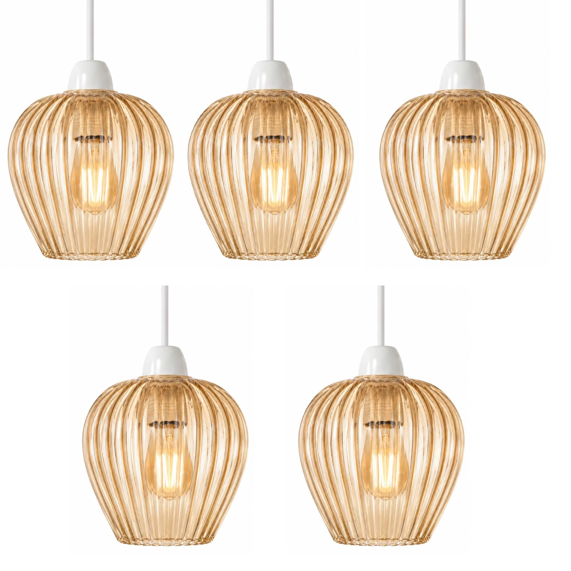 lampshades black retro light