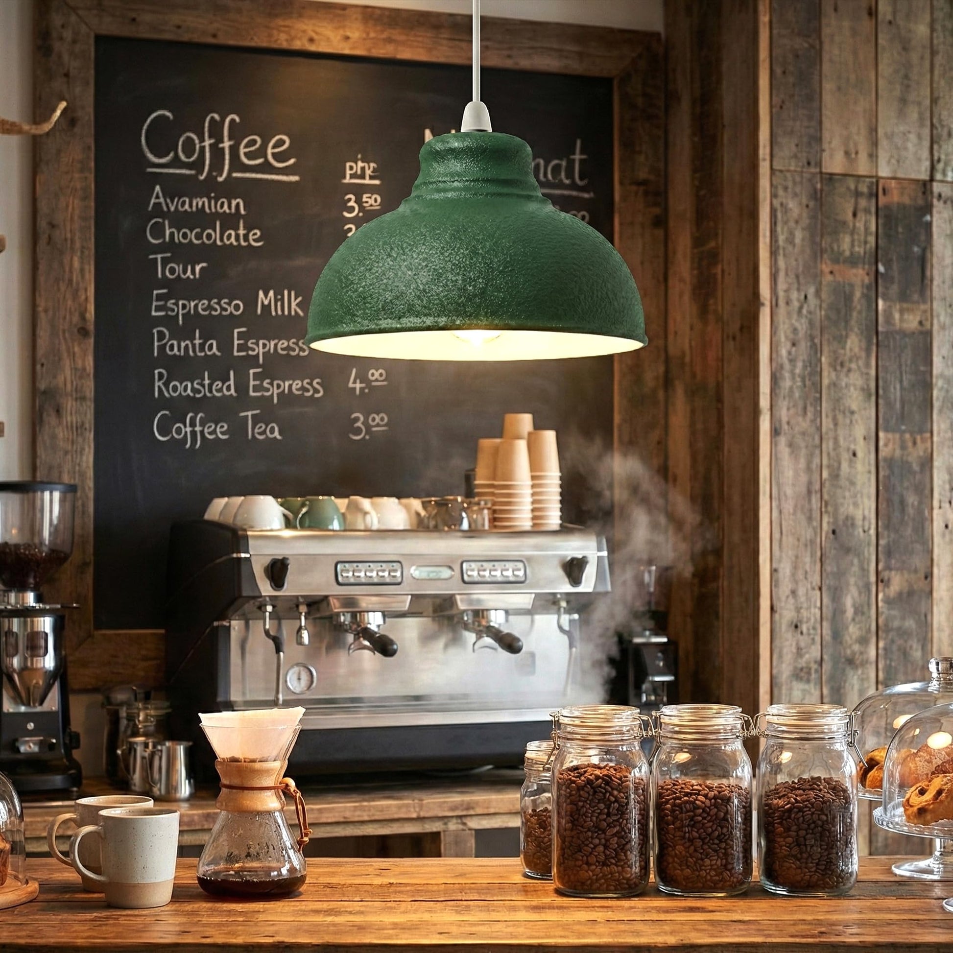 light shade black brass pendan