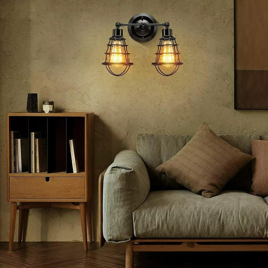lamp industrial plug wall