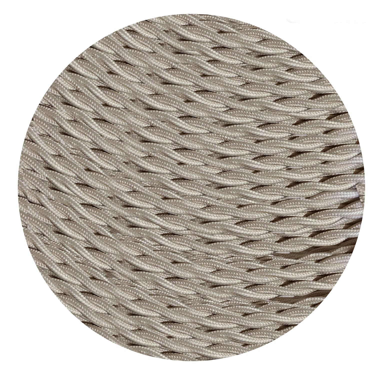 hemp gold cable twisted colour