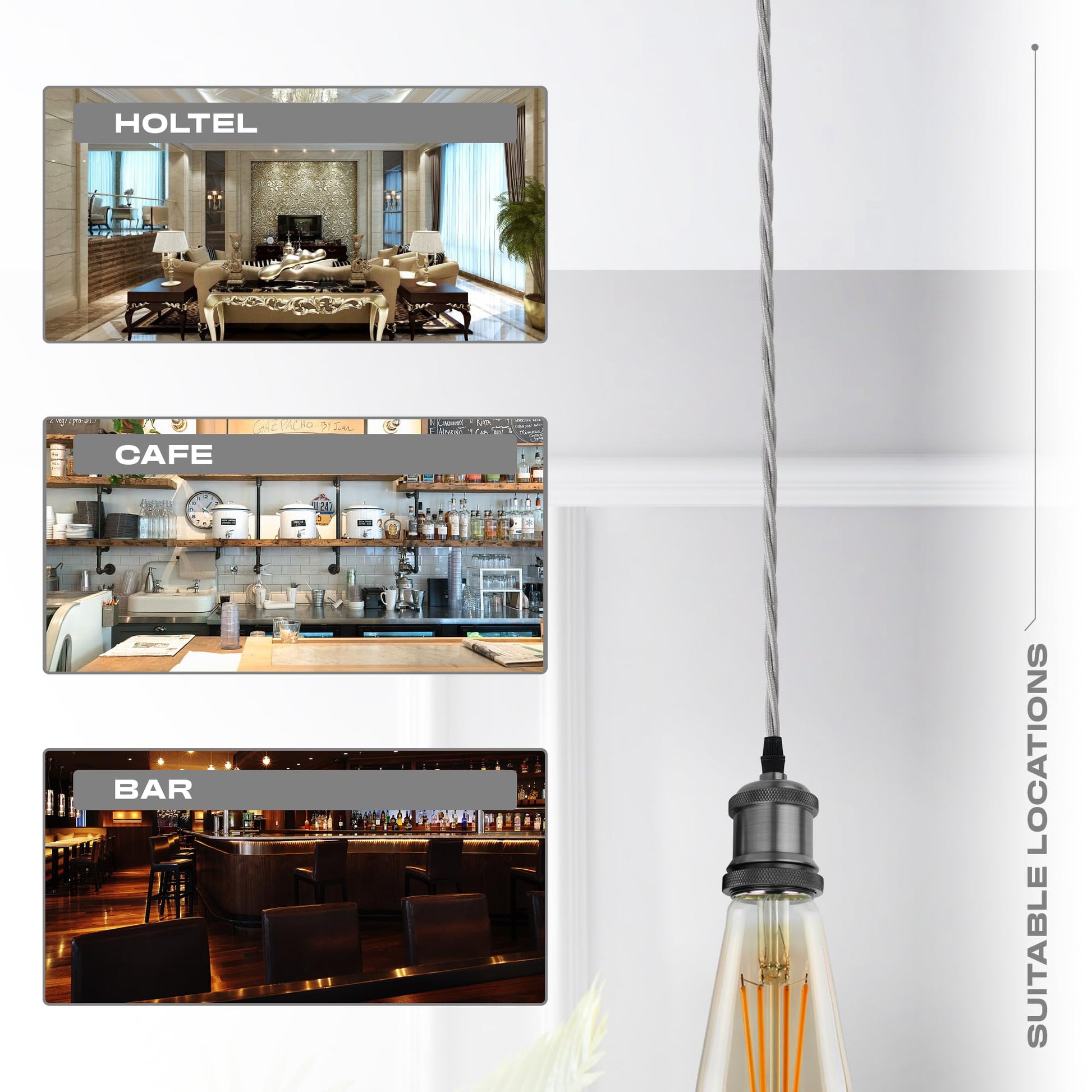 wire lighting twisted cable