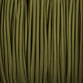 1m/5m/10m Vintage 2-aderige legergroene 0,75mm flexibele kabel~3027 