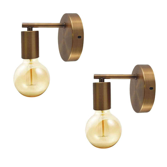 Wandlamp van ijzer, industriële retroverlichting ~1619