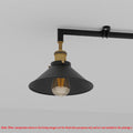 Buisverlichting L & T-connector met E27-armhouder -5643