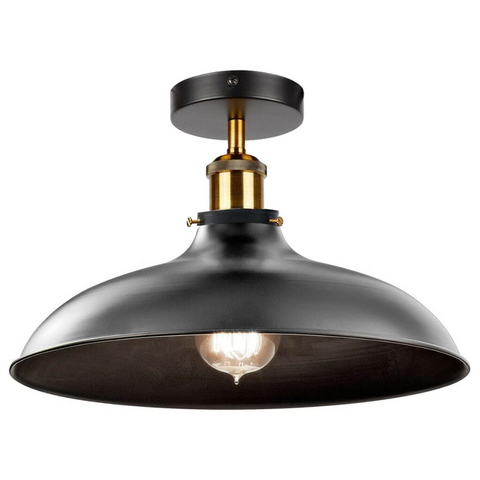 Geborsteld metalen plafondlampen voor de keuken ~1300